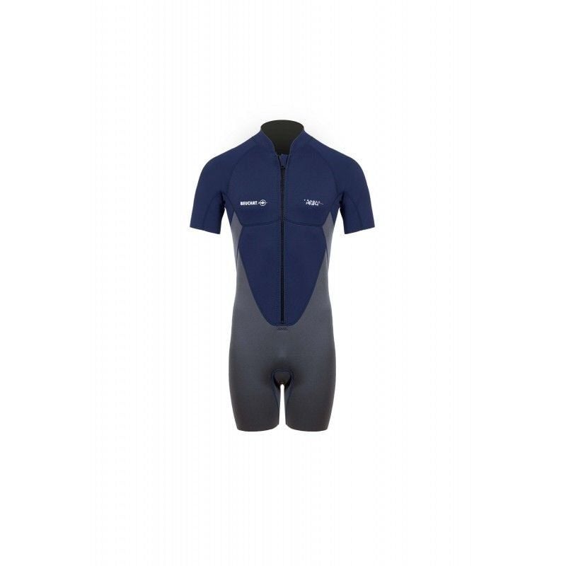 BEUCHAT Shorty ATOLL, 2 mm Erkek Deep Blue