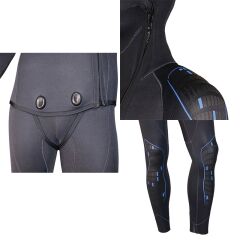 BEUCHAT Elbise SORMIOU, 5 mm Erkek Dalış Elbisesi Bahçıvan+Çeket