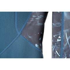 BEUCHAT Ceket Fermuarlı ATOLL SEAWEED, Neopren Göğüs, Kadın,
