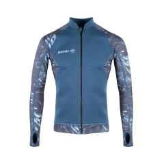 BEUCHAT Ceket Fermuarlı ATOLL SEAWEED, Neopren Göğüs, Erkek,