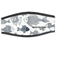 BESTDIVERS Maske Arkalığı HERD FISH Neopren, Velkrolu