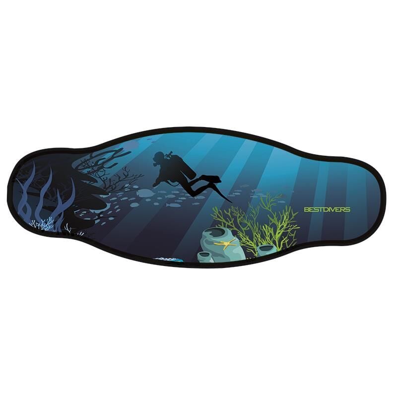 BESTDIVERS Maske Arkalığı ABYSS, Neopren