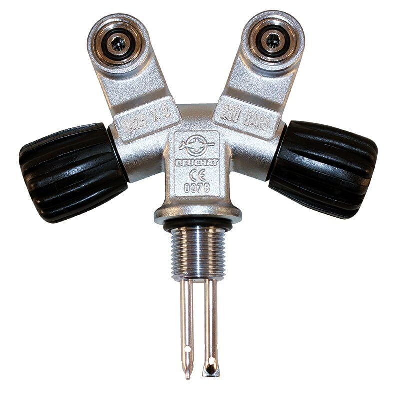 BEUCHAT Tüp Vanası ''SAS'' İki Çıkış 25x2