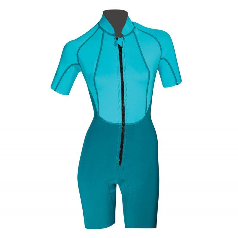 BEUCHAT Shorty ATOLL, 2 mm Kadın Dalış Elbisesi Fermuarlı