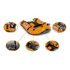 BESTDIVERS Şişme Mini Bot OKIPA3, Turuncu