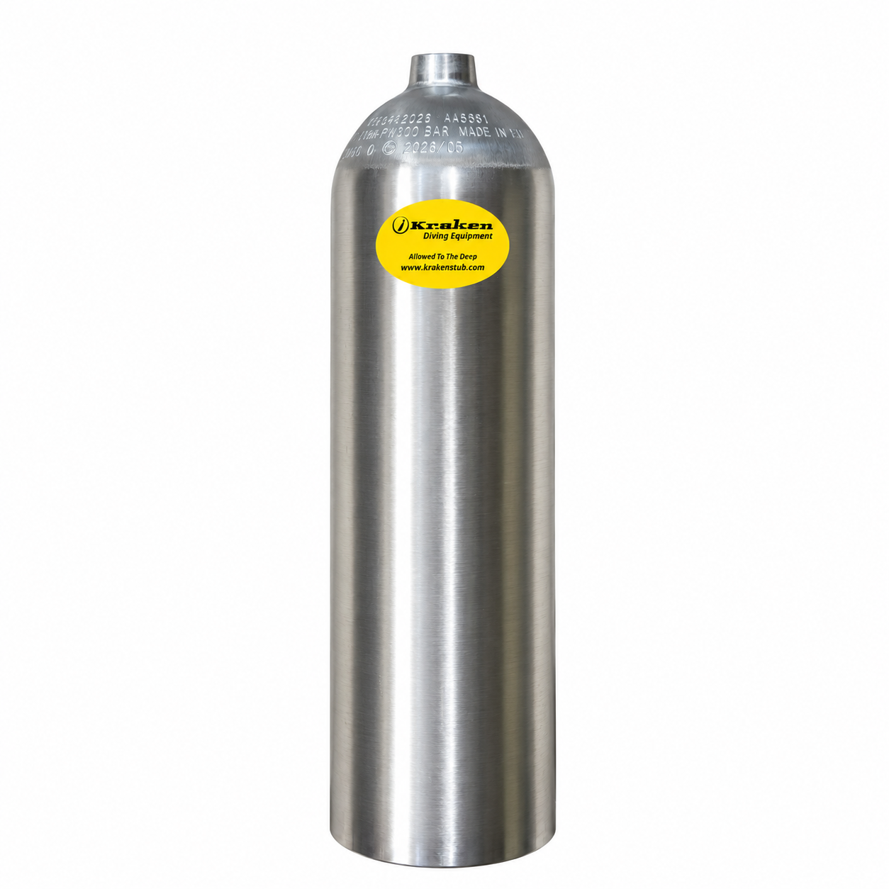 KRAKEN Tüp Alüminyum 7 L Şişe, 200 bar