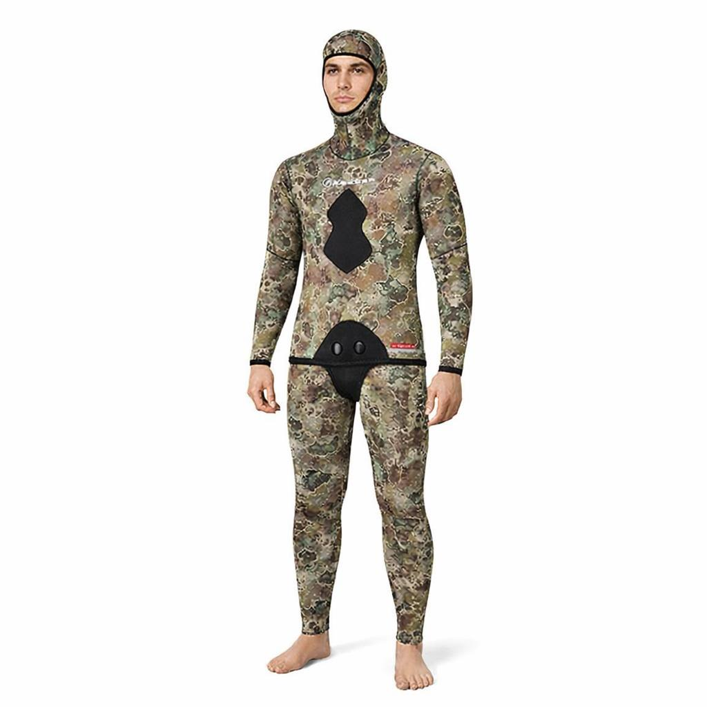 KRAKEN Elbise Camugreen Kamuflaj 5 mm. Serbest Dalış Elbisesi
