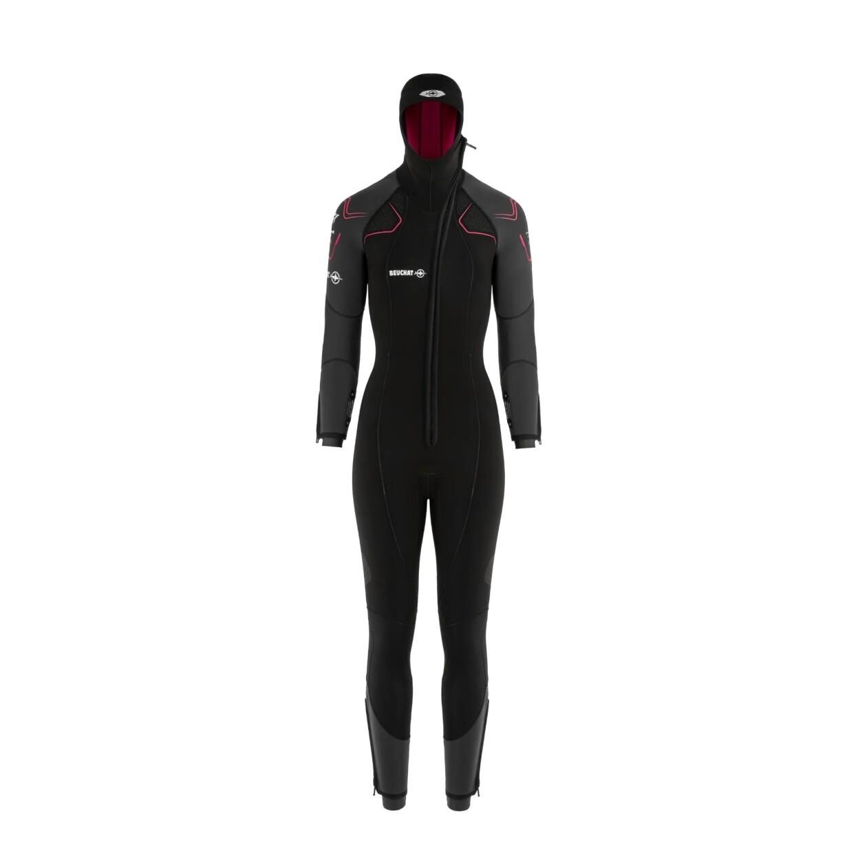 BEUCHAT Elbise FOCEA COMFORT7, Kadın, Başlıklı, 7mm