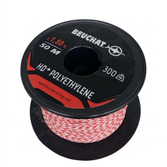 BEUCHAT Zıpkın Makara İpi Örme Dyneema 50m, 1,5mm, Sarı