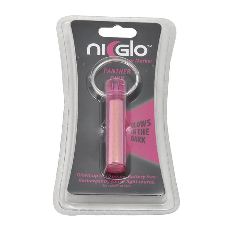 GEARAID Işık Fosforlu Ni-Glo, Parlayan Anahtarlık Pembe