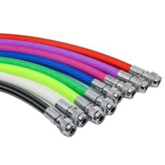 BESTDIVERS Hortum BC XTREME Miflex, Alçak Basınç Kamçısı 70 cm.