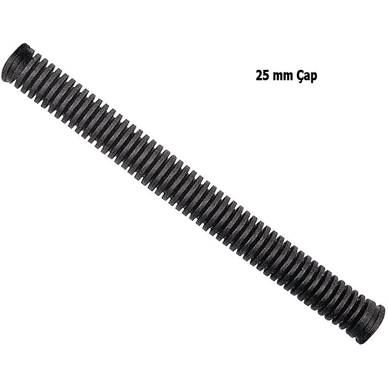 BESTDIVERS BC için Kauçuk Oluklu Boru 25 mm