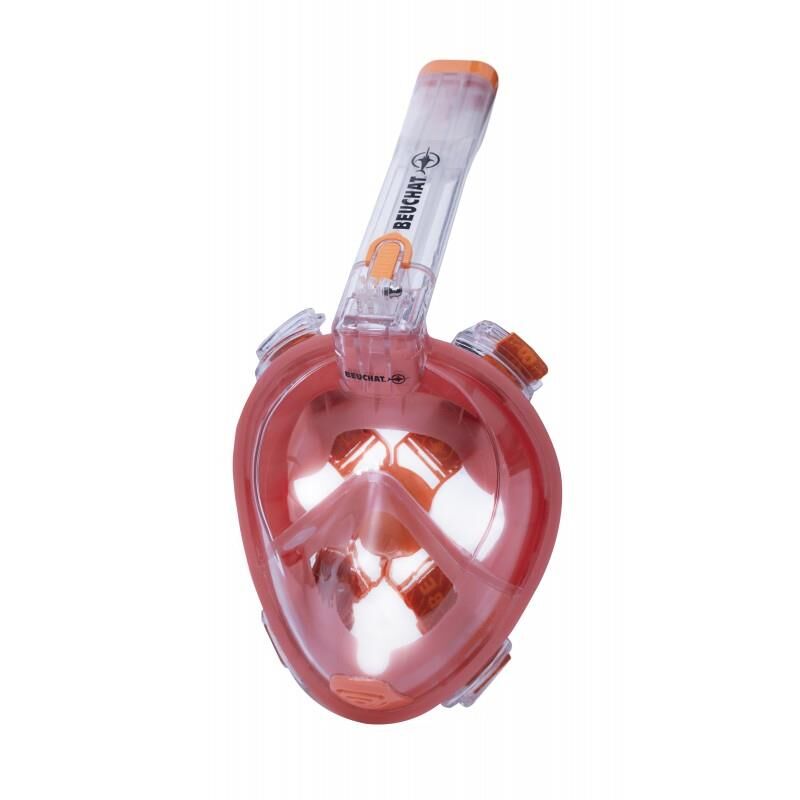 BEUCHAT Maske Fullface Tamyüz SMILE+, Çocuk, Mercan