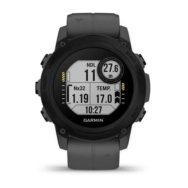 Garmin Descent G1 Dalış Bilgisayarı Siyah Gri