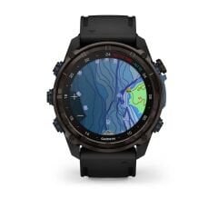 Descent Mk3i – 51 mm - Karbon Gri DLC Titanyum, Siyah Silikon Kayışlı