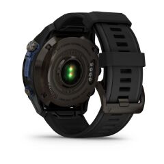 Descent Mk3i – 51 mm - Karbon Gri DLC Titanyum, Siyah Silikon Kayışlı