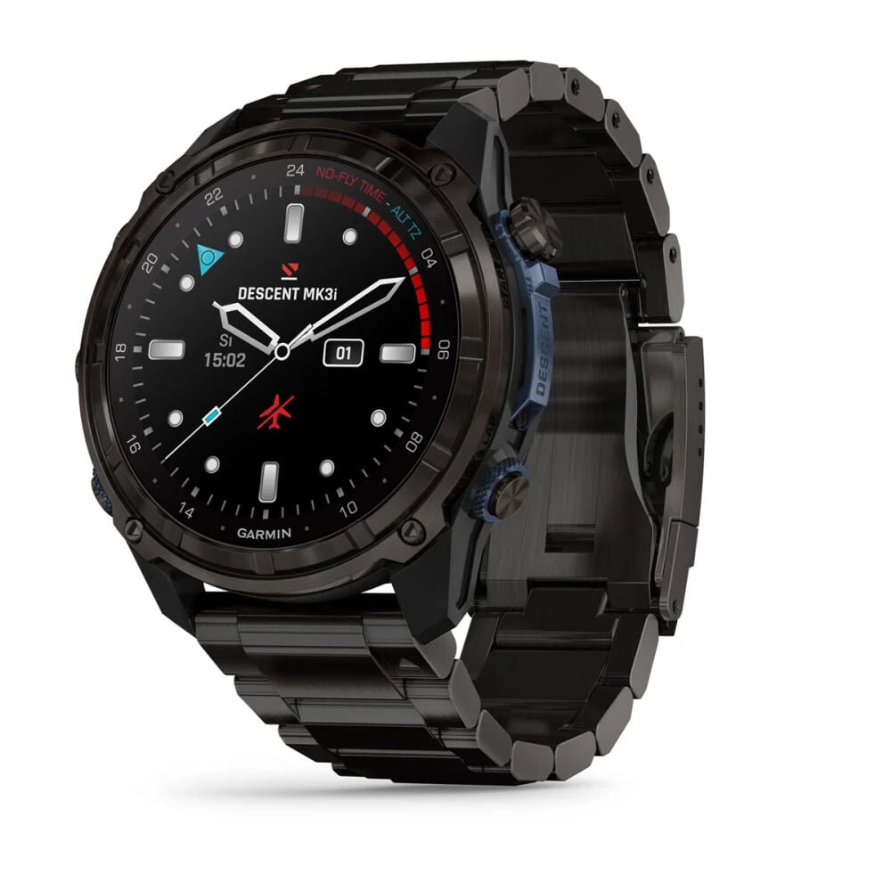 Descent Mk3i – 51 mm - Karbon Gri DLC Titanyum, DLC Titanyum Kayışlı