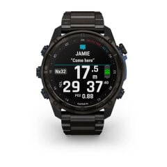 Descent Mk3i – 51 mm - Karbon Gri DLC Titanyum, DLC Titanyum Kayışlı