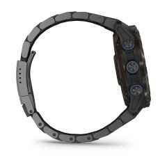 Descent Mk3i – 51 mm - Karbon Gri DLC Titanyum, DLC Titanyum Kayışlı