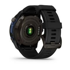Descent Mk3i – 51 mm - Karbon Gri DLC Titanyum, Siyah Silikon Kayışlı ve T2 Transceiver