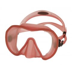 BEUCHAT Maske MAXLUX S Şeffaf Kırmızı