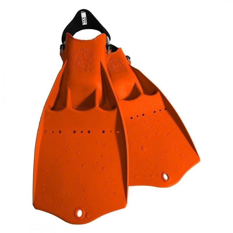 DIVE SYSTEM Palet Açık, TECHFIN Kauçuk Teknik Dalış Paleti Turuncu