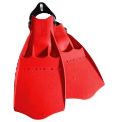 DIVE SYSTEM Palet Açık, TECHFIN Kauçuk Teknik Dalış Paleti Kırmızı