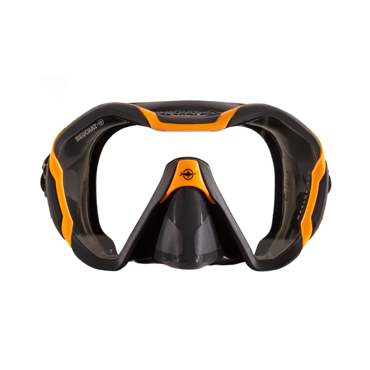 BEUCHAT Maske MAXLUX EVO Siyah-Turuncu