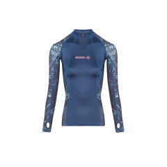 BEUCHAT Rash Guard ATOLL SEAWEED, Kadın, Uzun Kollu
