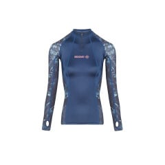 BEUCHAT Rash Guard ATOLL SEAWEED, Kadın, Uzun Kollu