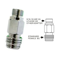 KRAKEN BC Adaptör AD07, Erkek 9/16-18 Dişi Standart