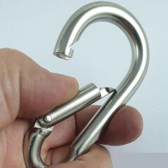 KRAKEN Tutucu Karabina 8 cm Paslanmaz Çelik