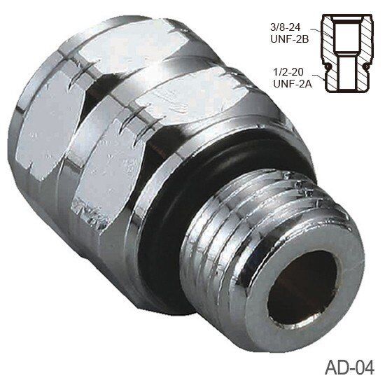 KRAKEN Regülatör Adaptör AD04 MALE 1/2 FEMALE 3/8