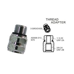 KRAKEN Regülatör Adaptör AD04 MALE 1/2 FEMALE 3/8