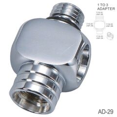 KRAKEN Regülatör Adaptör AD29 1.kd HP yüksek basınç çoklayıcı 7/16