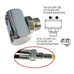 KRAKEN Regülatör Adaptör AD30 Hortum Adaptör LP Alçak Basınç Çoklayıcı