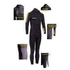 BEUCHAT Elbise 1DIVE 5 mm Erkek, Önden Fermuarlı