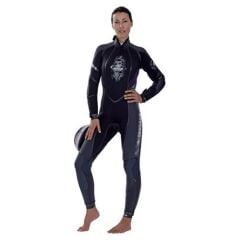 BEUCHAT Elbise FOCEA PREMIUM, 5 mm Kadın Dalış Elbisesi+ Başlık