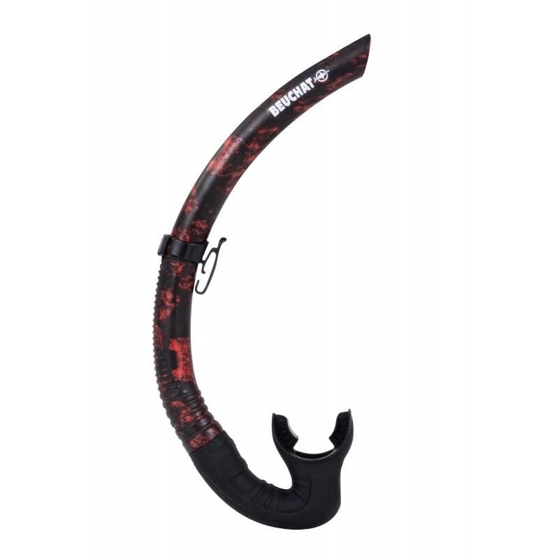 BEUCHAT Şnorkel SPY CAMO Kamuflaj Kırmızı