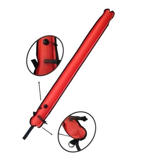 KRAKEN Şamandıra Sinyal, SMB, Sarı, inflatörden dolum, 115cm