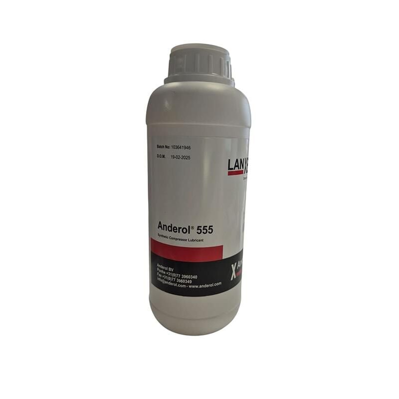 ANDEROL Kompresör Yağı Sentetik 1 Litre 555