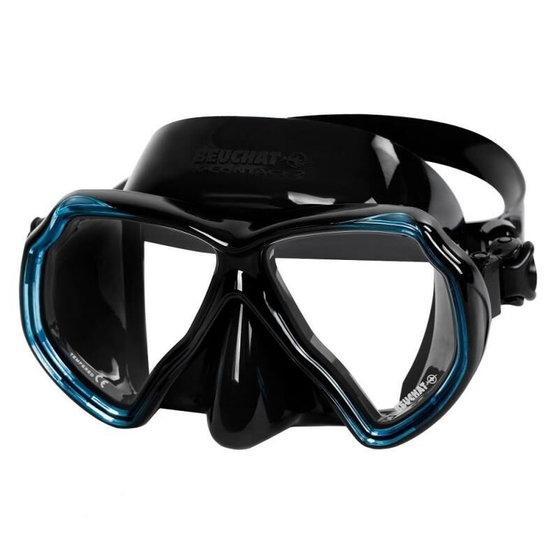 BEUCHAT Maske X-CONTACT 2 Mavi Atoll