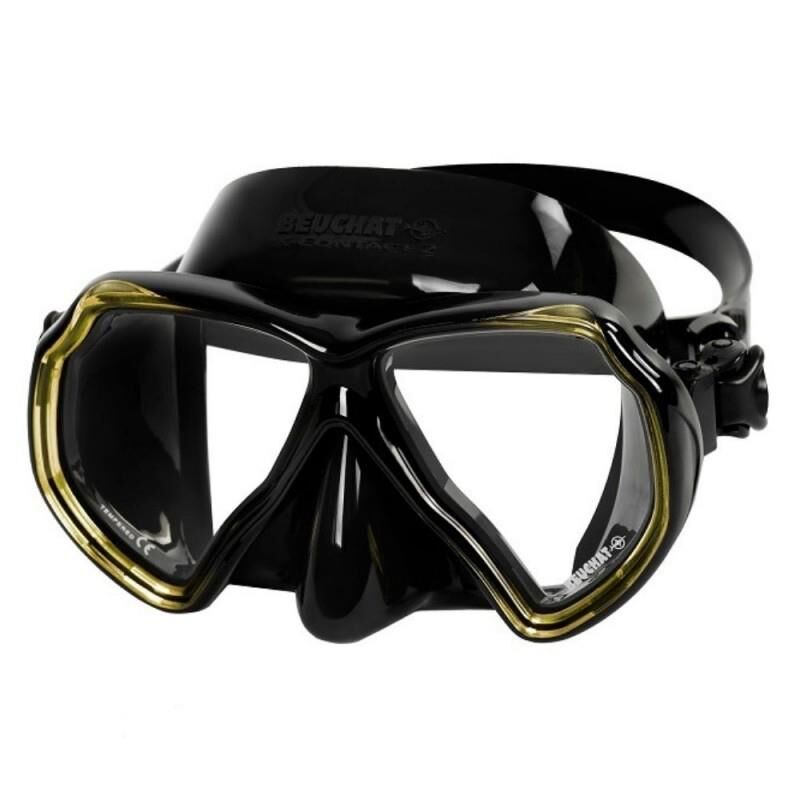 BEUCHAT Maske X-CONTACT 2 Sarı Orijinal