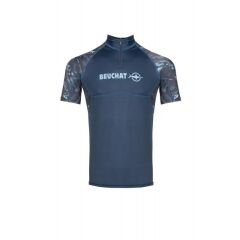 BEUCHAT Rash Guard ATOLL SEAWEED, Kısa kollu, Erkek