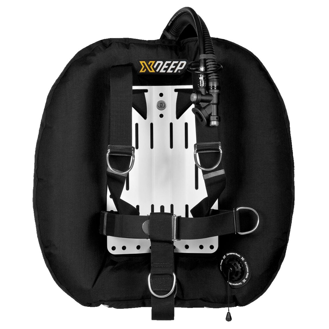 XDEEP BC HYDROS 50 DIR Set, SS backplate, Double tank