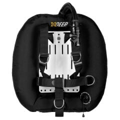 XDEEP BC HYDROS 40 DIR Set, alu backplate, Double tank