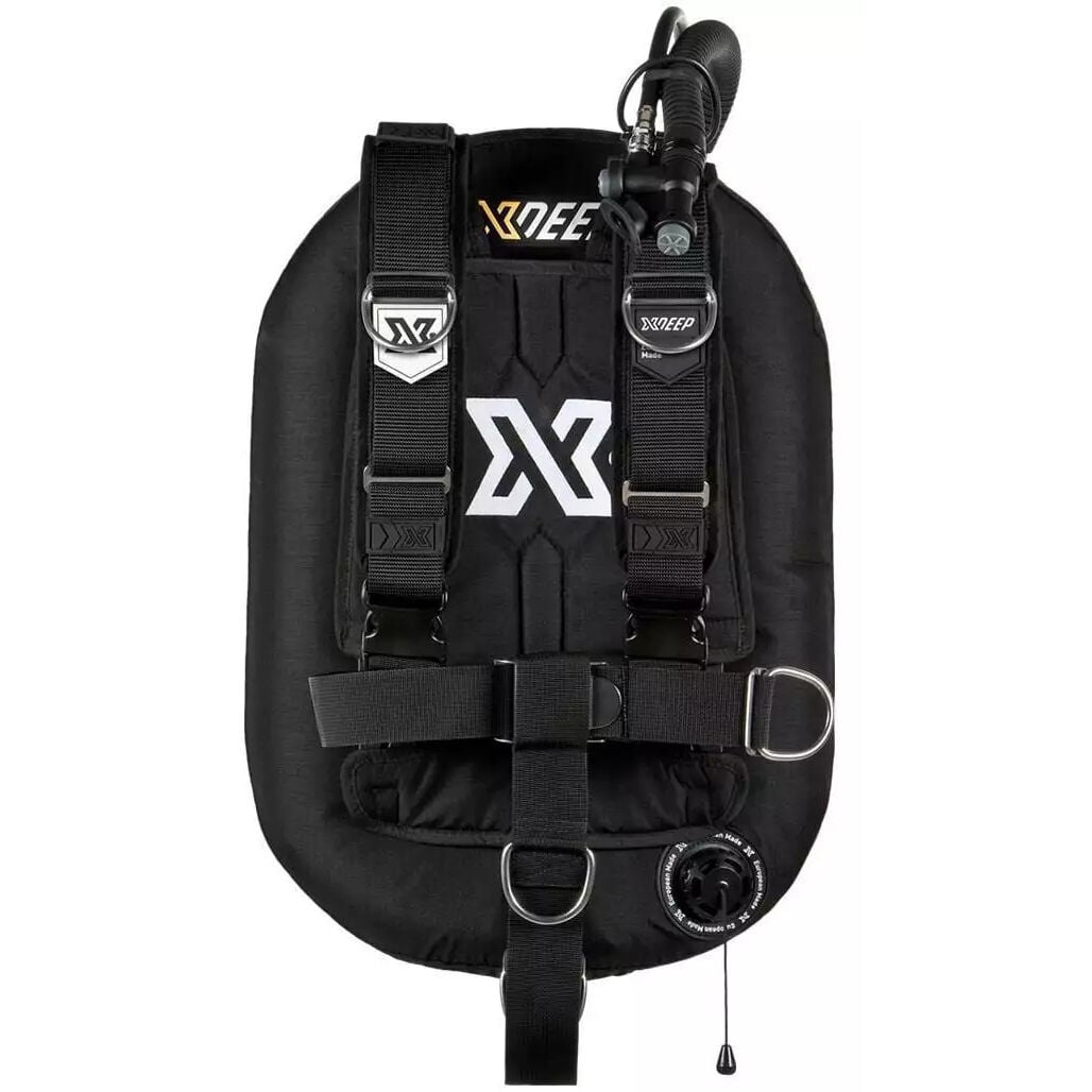 XDEEP BC ZEOS 28 DELUXE SET, alu backplate, Single Tank