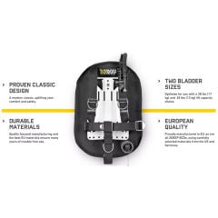 XDEEP BC ZEOS DCE Full Set, Single Tank