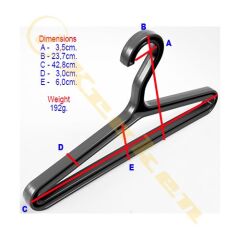 KRAKEN Askı Elbise SH1, Plastik Kalın Tip Mavi