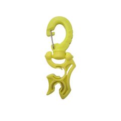 KRAKEN Hortum Tutucu İkili Fırdöndülü Sarı, HC06